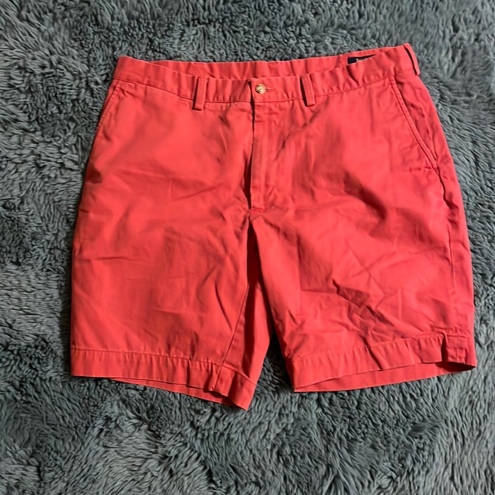 Like new soft red polo shorts